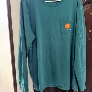 Southern Tide Teal Long Sleeve Shirt